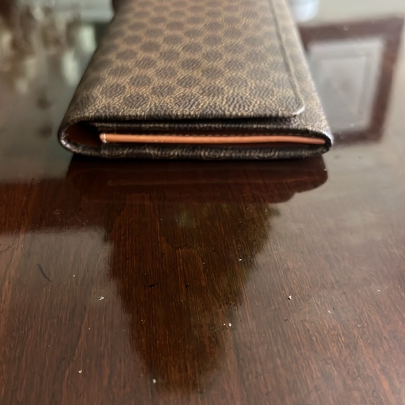 Céline BUNDLE!!🤎Brown Coated Canvas Macadam Bag & Wallet BUNDLE🤎🤎Authentic - Picture 7 of 17